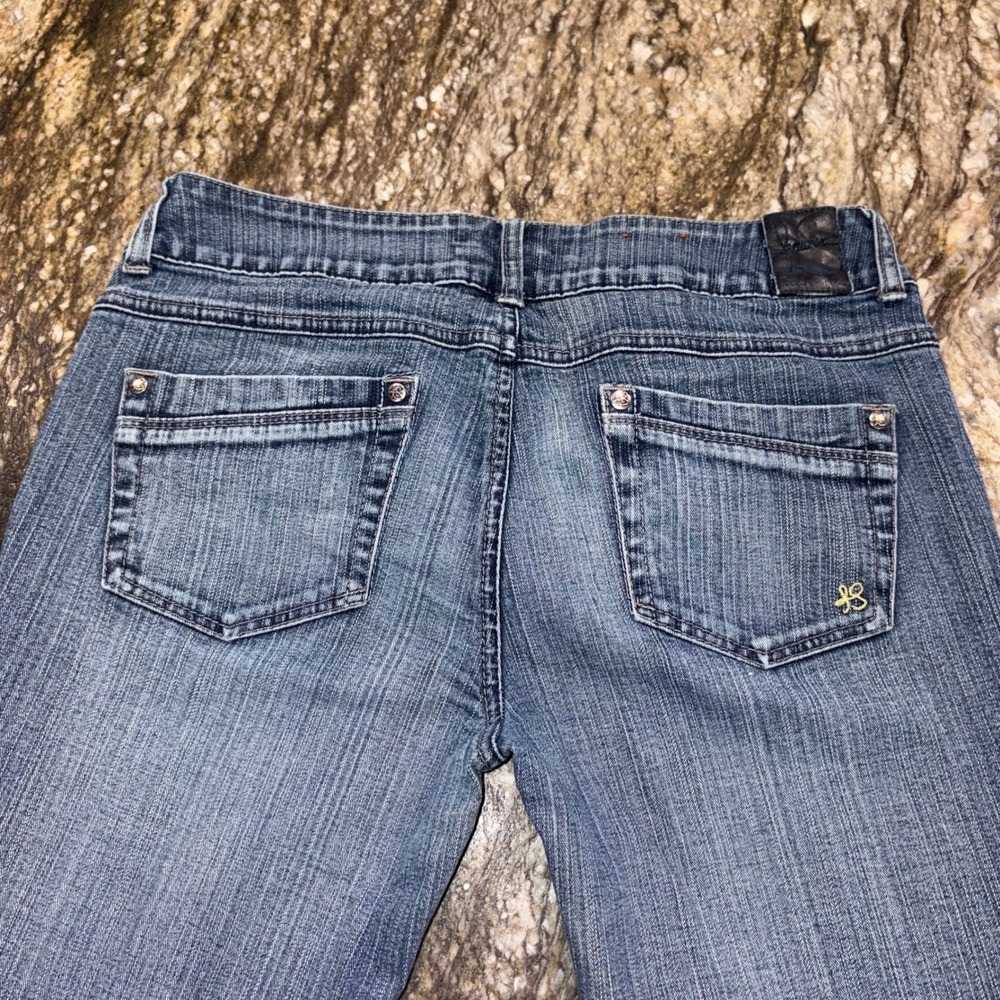 Bootcut Denim Jeans Mid Rise Women Size 9 Blue Jessica Simpson